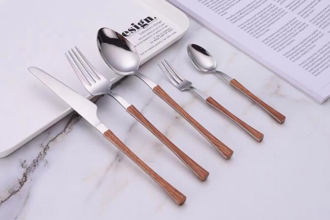 Hashis amigáveis Kit For Restaurant Home da faca da forquilha da colher da louça da melamina de Eco 2