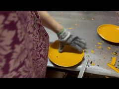 pó amarelo para vidros