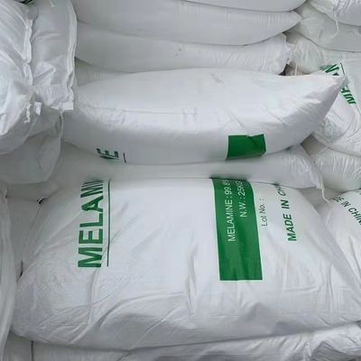 Bom preço. Categoria industrial 99,8% Tripolycyanamide/melamina Crystal Powder branco on-line