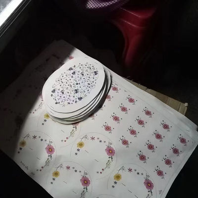 Bom preço. Papel bonito do decalque da melamina da cor para utensílios de mesa da melamina on-line