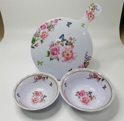 Bom preço. Composto de moldagem de melamina para fabricação de utensílios de cozinha Placas de melamina Salada Bowl Melamina on-line