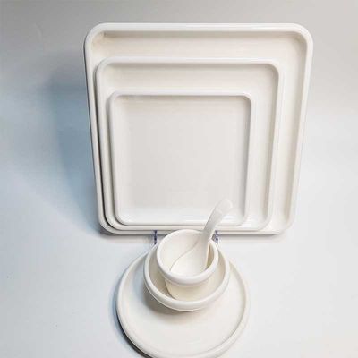 Bom preço. 100% de melamina branca, formaldeído, pó de composto de moldagem para talheres de mesa ou pratos on-line