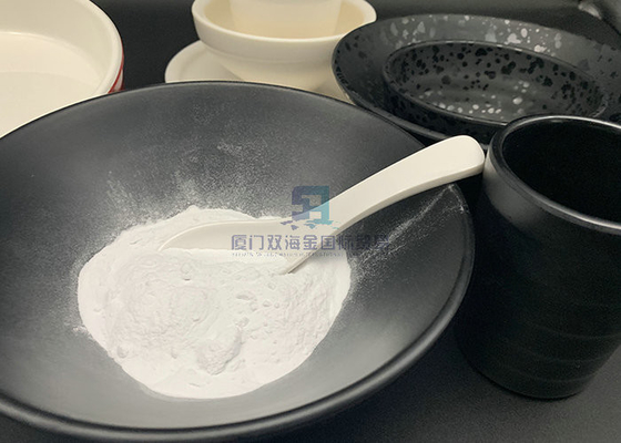 Bom preço. Pó de vitrificação da melamina plástica da matéria prima da melamina para a louça cerâmica de imitação on-line