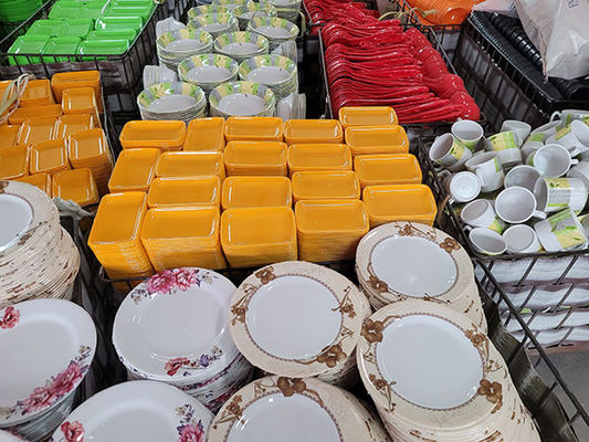 Bom preço. Grupos inquebráveis feitos sob encomenda da louça da melamina de MSDS on-line