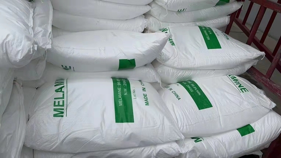 Bom preço. EINECS 203-615-4 Tripolycyanamide, 99,8 Min Purity Melamine Powder on-line