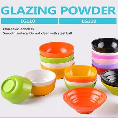 Bom preço. A vitrificação da melamina pulveriza LG110 LG220 para fabricantes Shinning do pó da melamina dos utensílios de mesa on-line