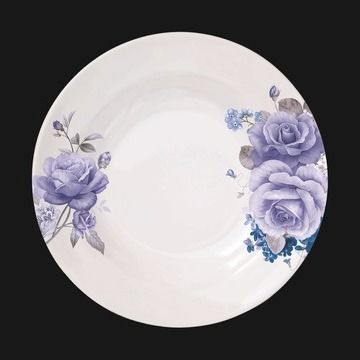 Bom preço. Estilo personalizado de papel do decalque branco da impressão dos utensílios de mesa da melamina on-line