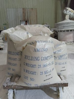 Bom preço. Melamina, pó branco resistente ao calor para aplicações industriais estáveis on-line