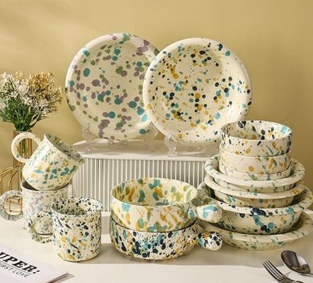 Bom preço. Taça de melamina personalizável com vários tamanhos e desenhos disponíveis para personalização, utensílios de mesa de melamina em pó de pontos. on-line