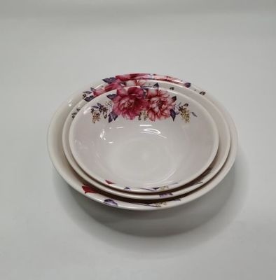 Bom preço. OEM Disponível Melamina Serving Bowl com cor brilhante e resistência à temperatura on-line