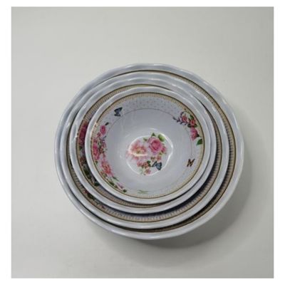 Bom preço. Fácil de limpar Melamina Serving Bowl com aparência cerâmica e cor brilhante para a sua escolha on-line