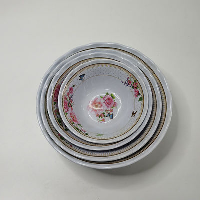 Bom preço. Taça de melamina com aparência de porcelana e material livre de BPA on-line