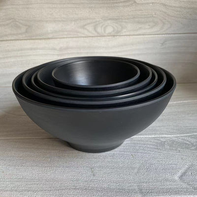 Bom preço. 100% Foor Grade Black Color Melamine Serving Bowl Sets Disposable para Hotel on-line