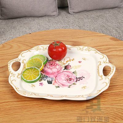 Bom preço. bandeja de melamina para servir todas as estações com decal personalizado e polvo de cor ilimitado on-line