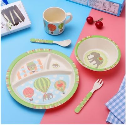 Bom preço. Comida segura Impresso Desenho Animado Decal BPA livre Custom Baby Dinnerware Melamine Children Tableware on-line