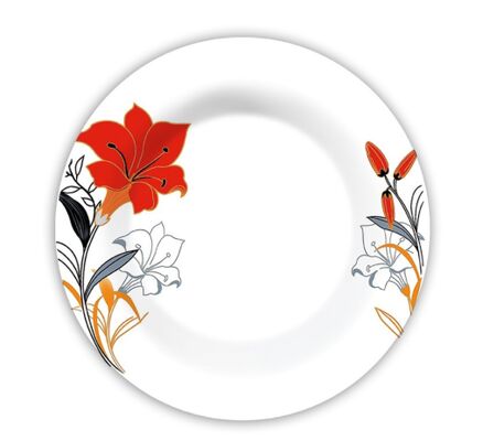 Folha hidrográfica resistente ao desgaste impermeável do decalque da impressão da definição alta para utensílios de mesa da melamina