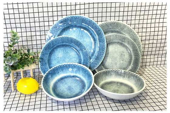 Bom preço. Conjuntos e Pratos de Jantar de Melamina Inquebráveis e Resistentes ao Calor de Qualidade Alimentar para Hotéis e Restaurantes em Promoção on-line