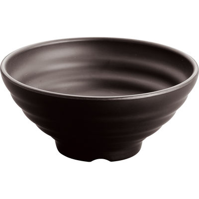 Bom preço. Comércio a retalho Conjunto de utensílios de jantar de melamina inquebrável Máquina de lavar louça Segura Eco-friendly Pratos e tigelas pretas em mate on-line