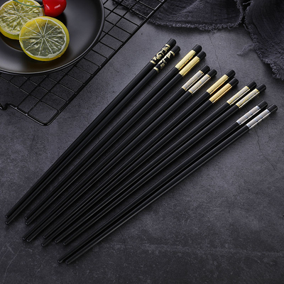 Bom preço. GTE 10 pares utensílios de mesa luxuosos dos hashis do polímero & da fibra de vidro com chinês on-line