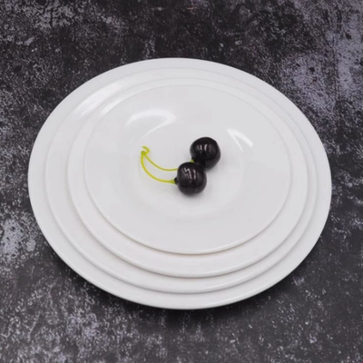 Bom preço. Bata do círculo da melamina nas placas 100% de jantar para o casamento on-line