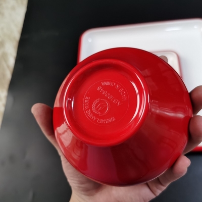Bom preço. Logo Custom Melamine Bowl, do estilo A5 da melamina pratos 100% de serviço clássicos on-line