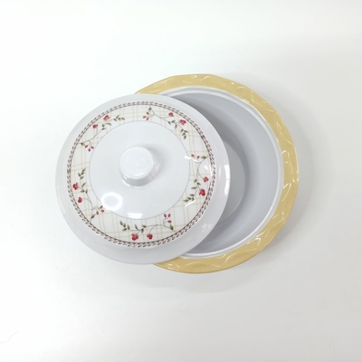 Bom preço. Utensílios de mesa inquebráveis Eco da melamina do hotel do OEM amigável com tampa on-line