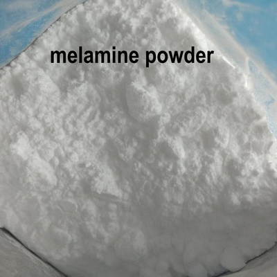Bom preço. A melamina branca da pureza 99,8% pulveriza CAS 108-78-1 para a madeira compensada/estratificações on-line