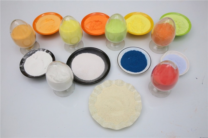 98% Min Multicolor Melamine Glazing Powder para a louça de escovadela 0