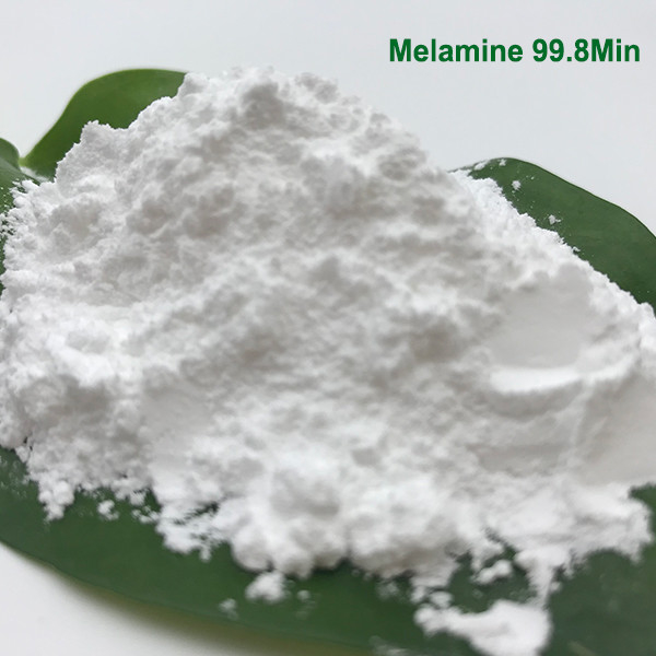 Melamina Crystal Powder Industrial Grade CAS 9003-08-1 do cartão 99,8% 4